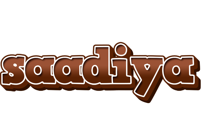 Saadiya brownie logo