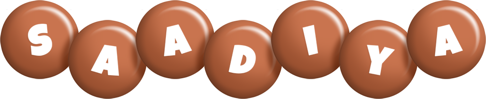 Saadiya candy-brown logo