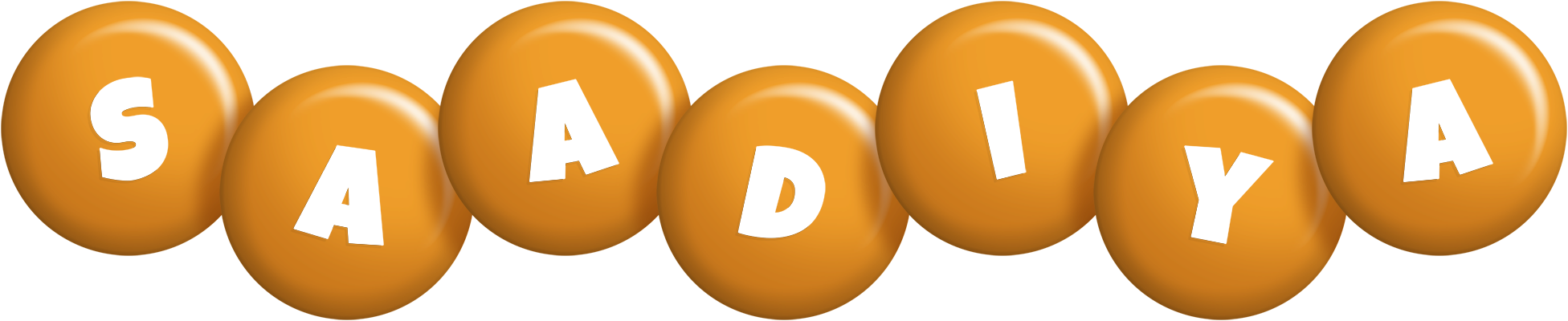 Saadiya candy-orange logo