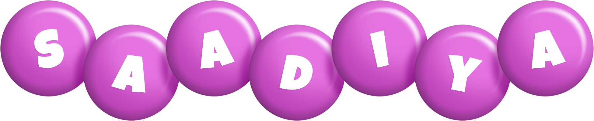 Saadiya candy-purple logo