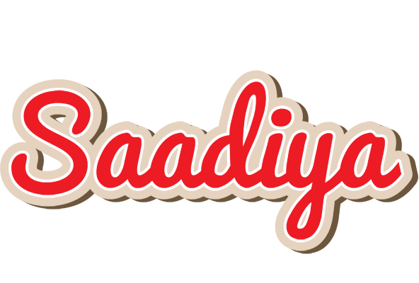 Saadiya chocolate logo