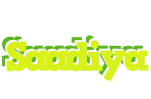 Saadiya citrus logo