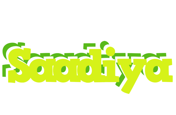 Saadiya citrus logo