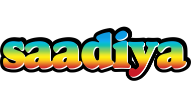 Saadiya color logo