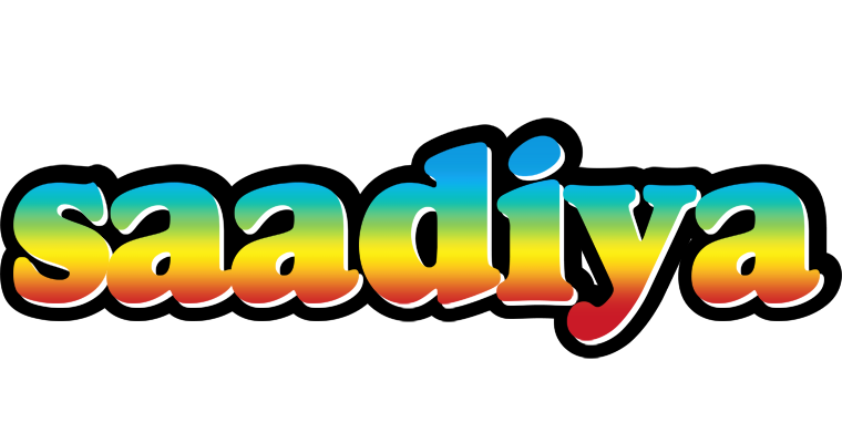 Saadiya color logo