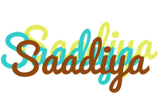 Saadiya cupcake logo