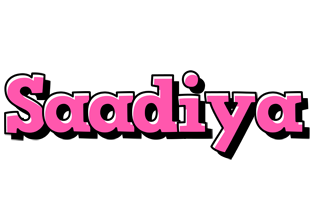 Saadiya girlish logo