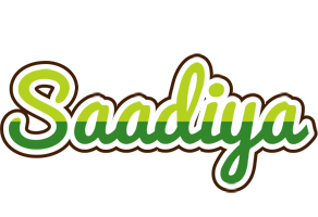 Saadiya golfing logo