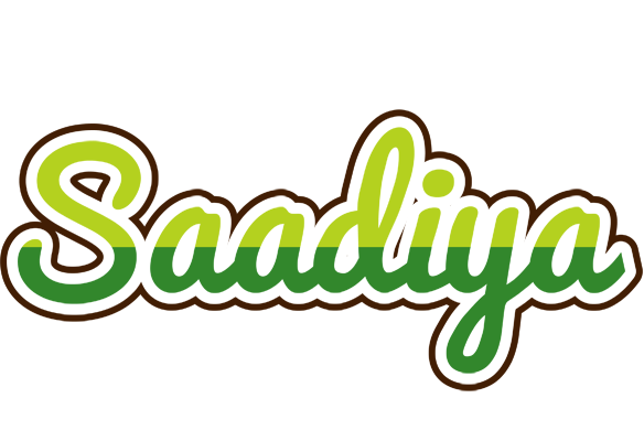 Saadiya golfing logo