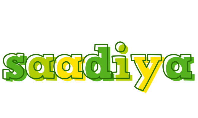 Saadiya juice logo