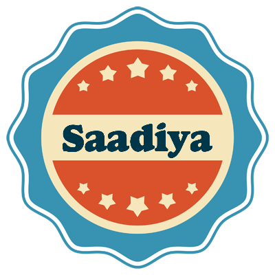 Saadiya labels logo