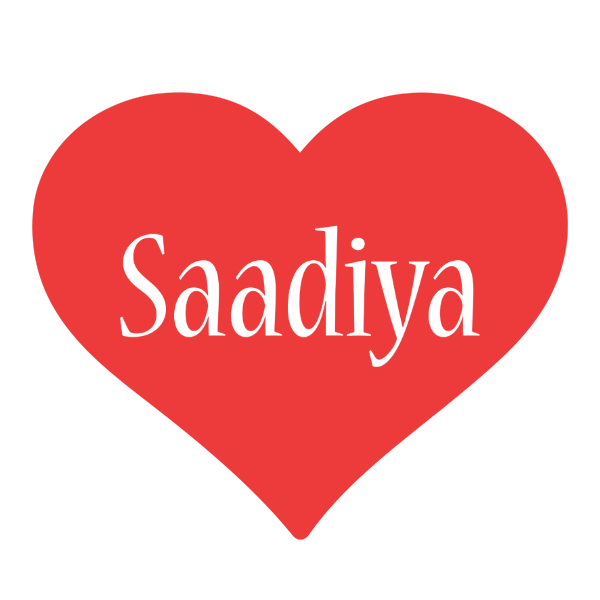 Saadiya love logo