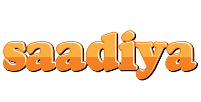 Saadiya orange logo