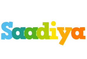 Saadiya rainbows logo