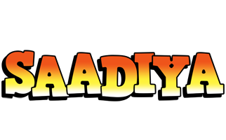 Saadiya sunset logo