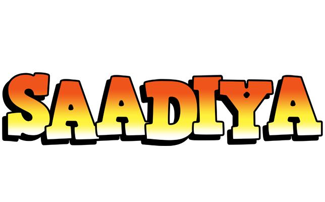 Saadiya sunset logo