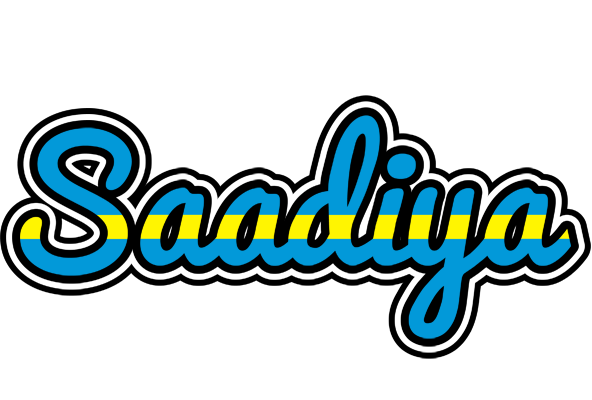 Saadiya sweden logo