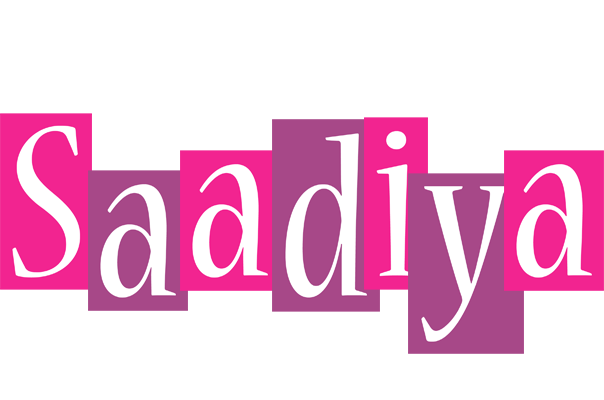 Saadiya whine logo