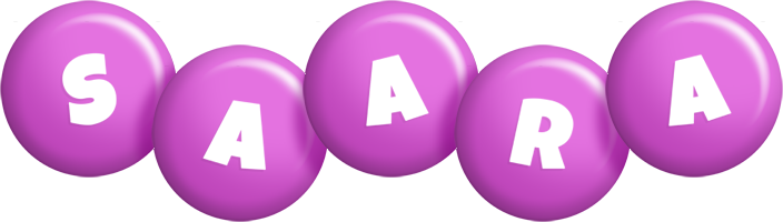 Saara candy-purple logo