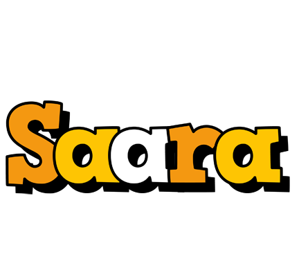 Saara cartoon logo
