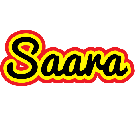 Saara flaming logo