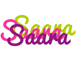 Saara flowers logo