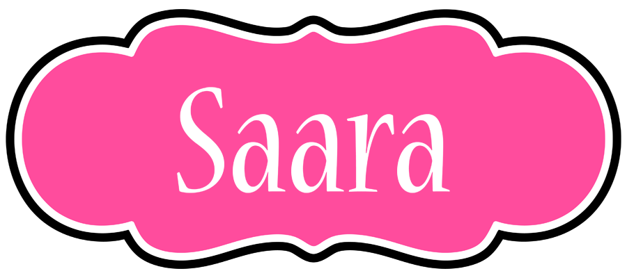 Saara invitation logo