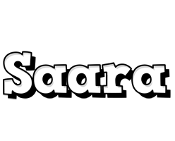 Saara snowing logo