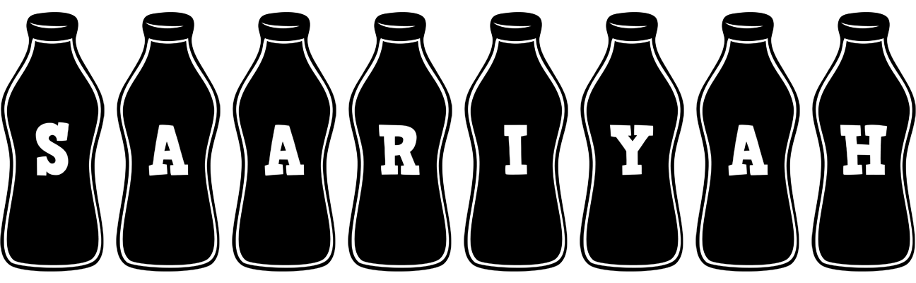 Saariyah bottle logo
