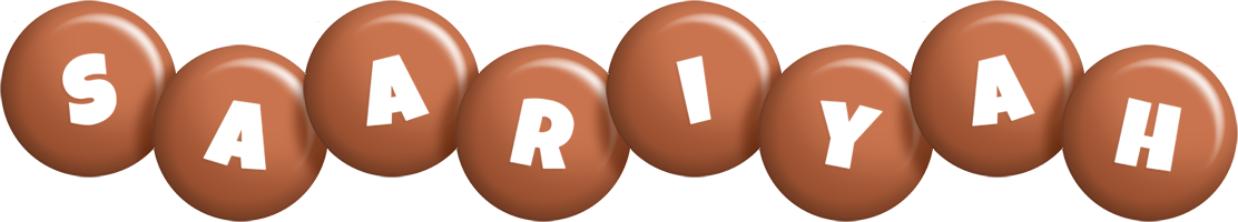 Saariyah candy-brown logo
