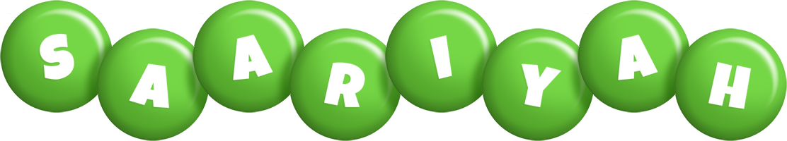 Saariyah candy-green logo