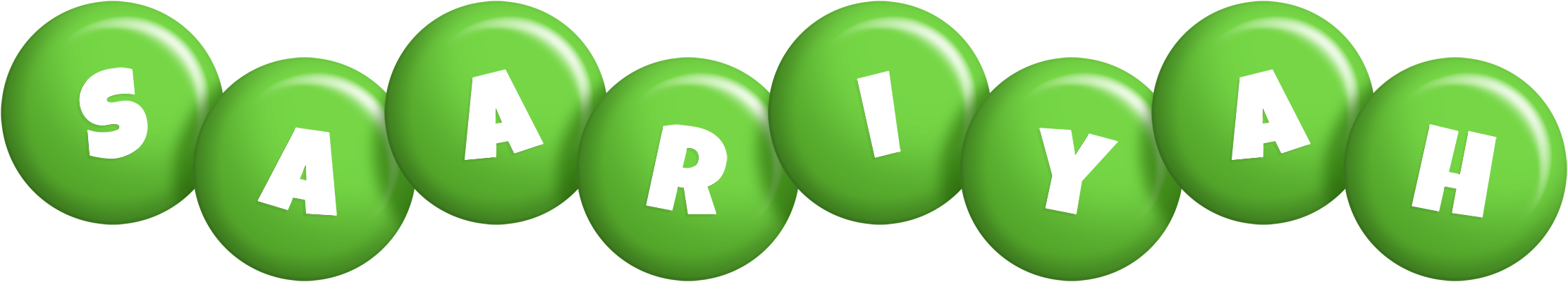 Saariyah candy-green logo
