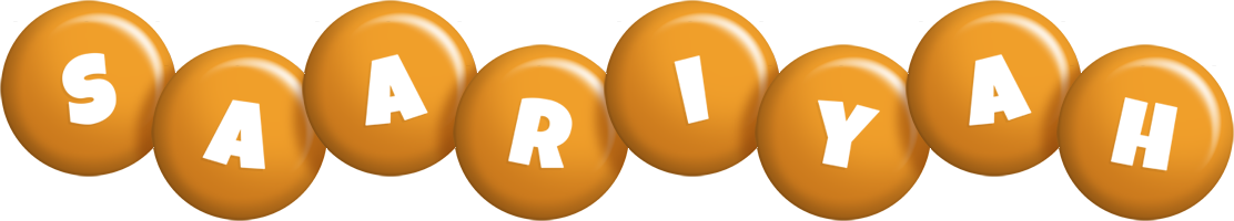 Saariyah candy-orange logo