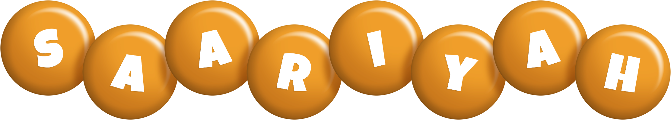 Saariyah candy-orange logo