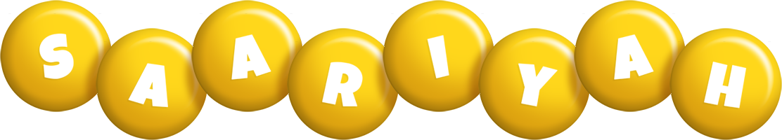 Saariyah candy-yellow logo