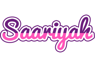 Saariyah cheerful logo