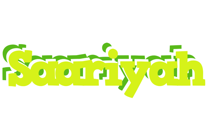 Saariyah citrus logo