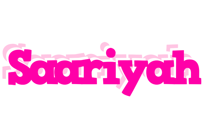 Saariyah dancing logo