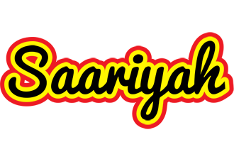Saariyah flaming logo
