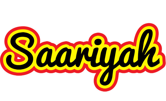 Saariyah flaming logo