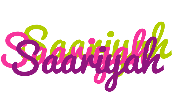 Saariyah flowers logo