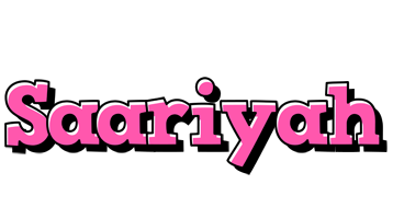 Saariyah girlish logo