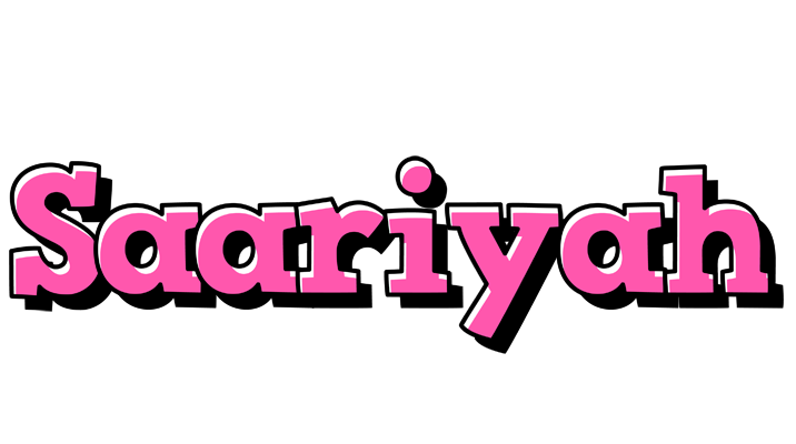 Saariyah girlish logo