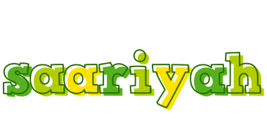 Saariyah juice logo