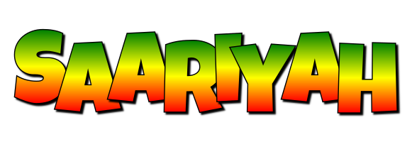 Saariyah mango logo