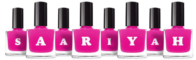 Saariyah nails logo