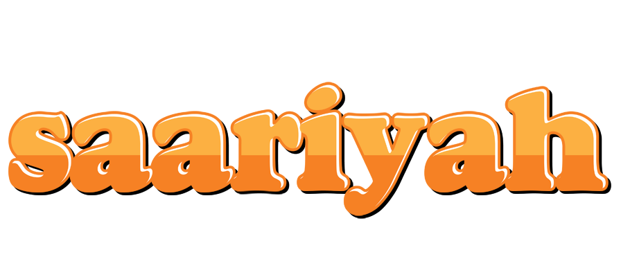 Saariyah orange logo