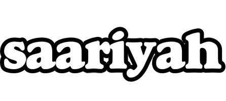 Saariyah panda logo