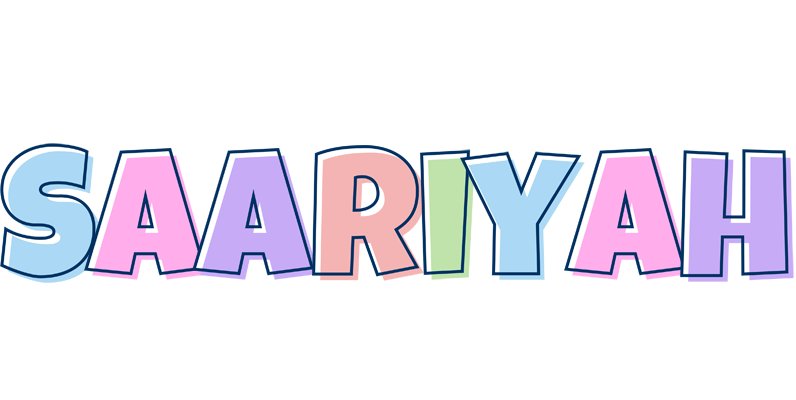 Saariyah pastel logo
