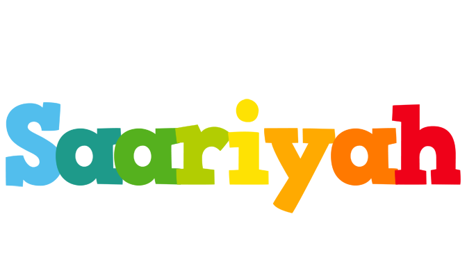 Saariyah rainbows logo